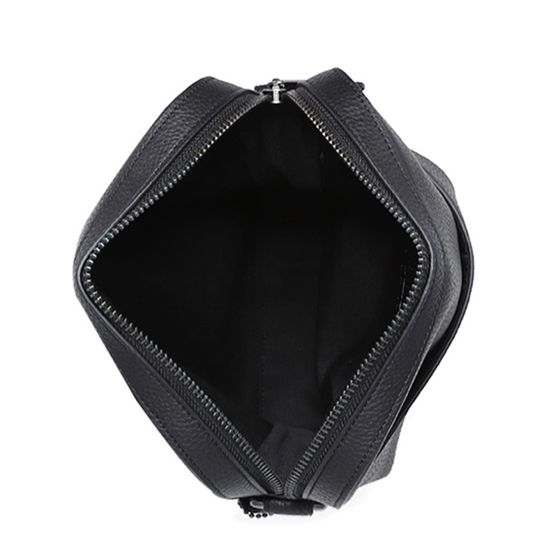 Coach Logo Embossed Shoulder Bag In Black
