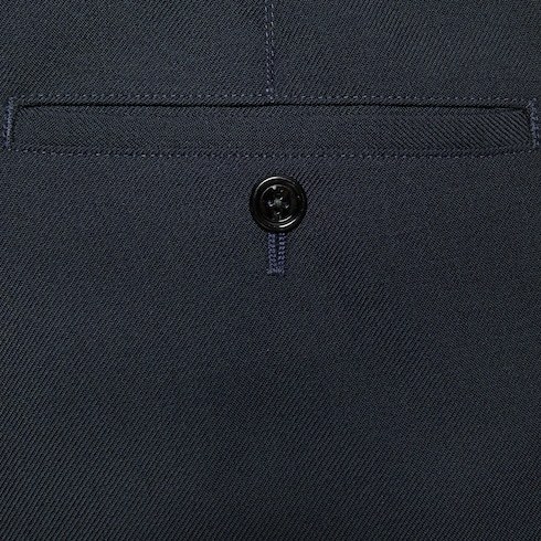 Gucci Straight Checked Trousers With Pockets And Loops In Blue