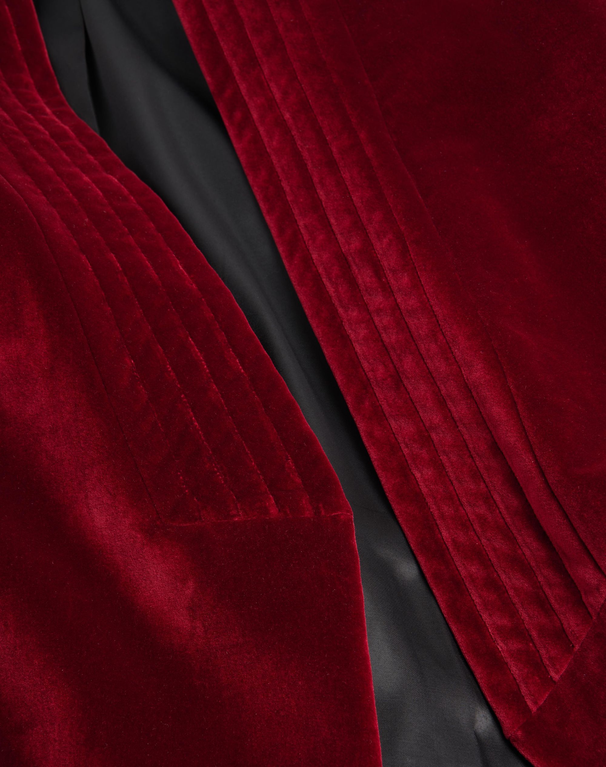 Valentino Rhinestone Beaded Embroidered Casual Jacket In Deep Red