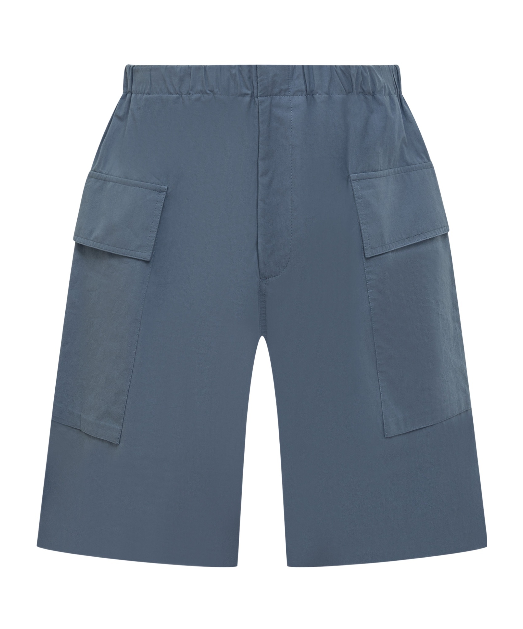 JIL SANDER JIL SANDER LOGO PATCH CARGO PANTS