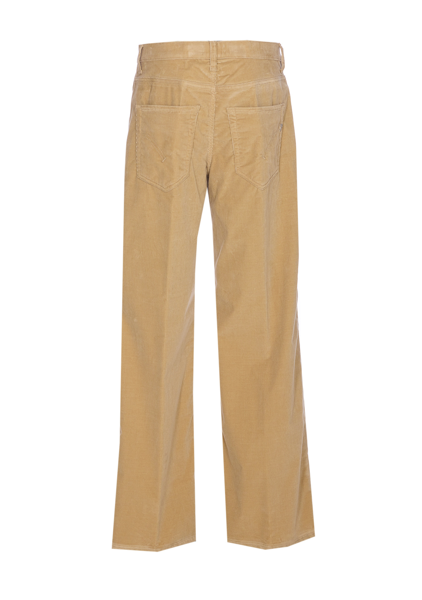 Dondup Button-fastening Corduroy Jeans In Brown