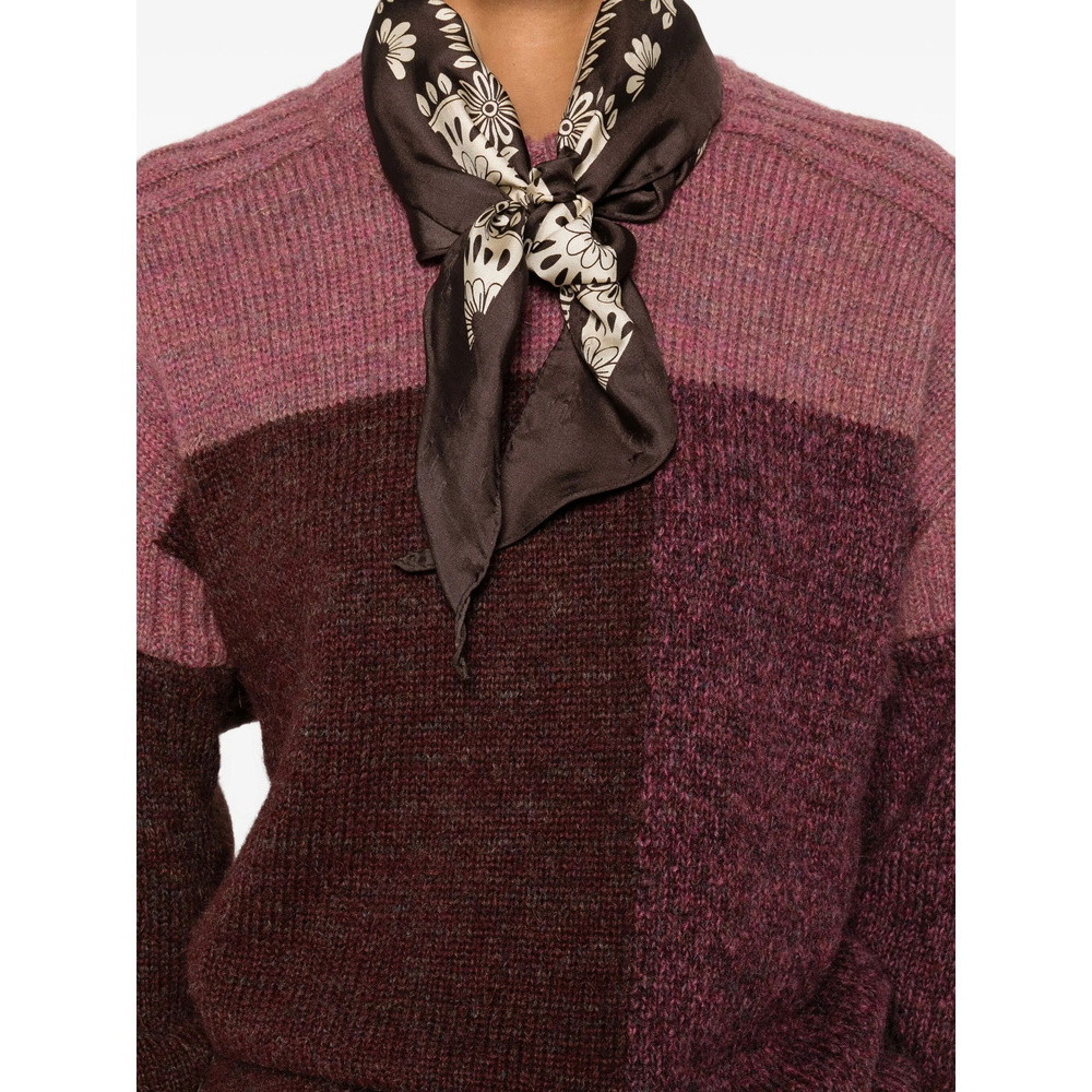 Isabel Marant Étoile Colour-block Ribbed Sweater In Multi