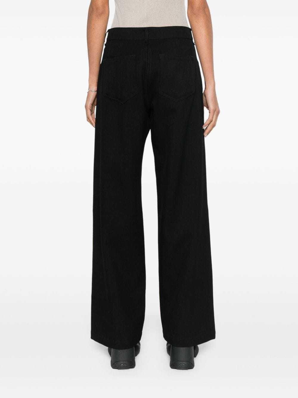 Shop Rick Owens Geth Trousers In Black