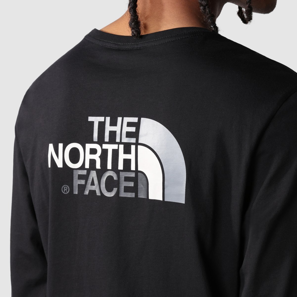 The North Face Evolution Oversized Crewneck Sweatshirt In Black