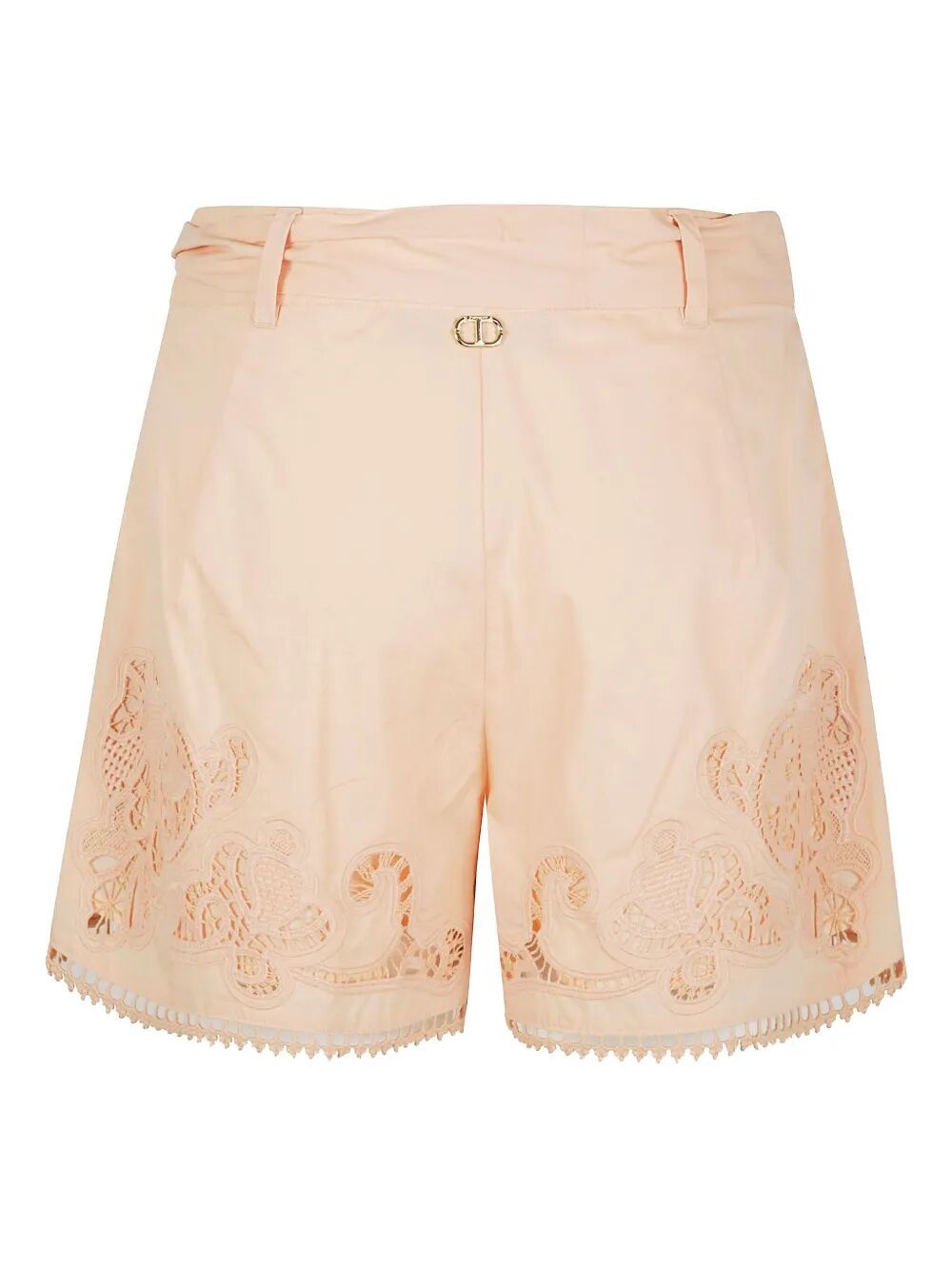 Twinset Twin-set Embroidered Detail Shorts