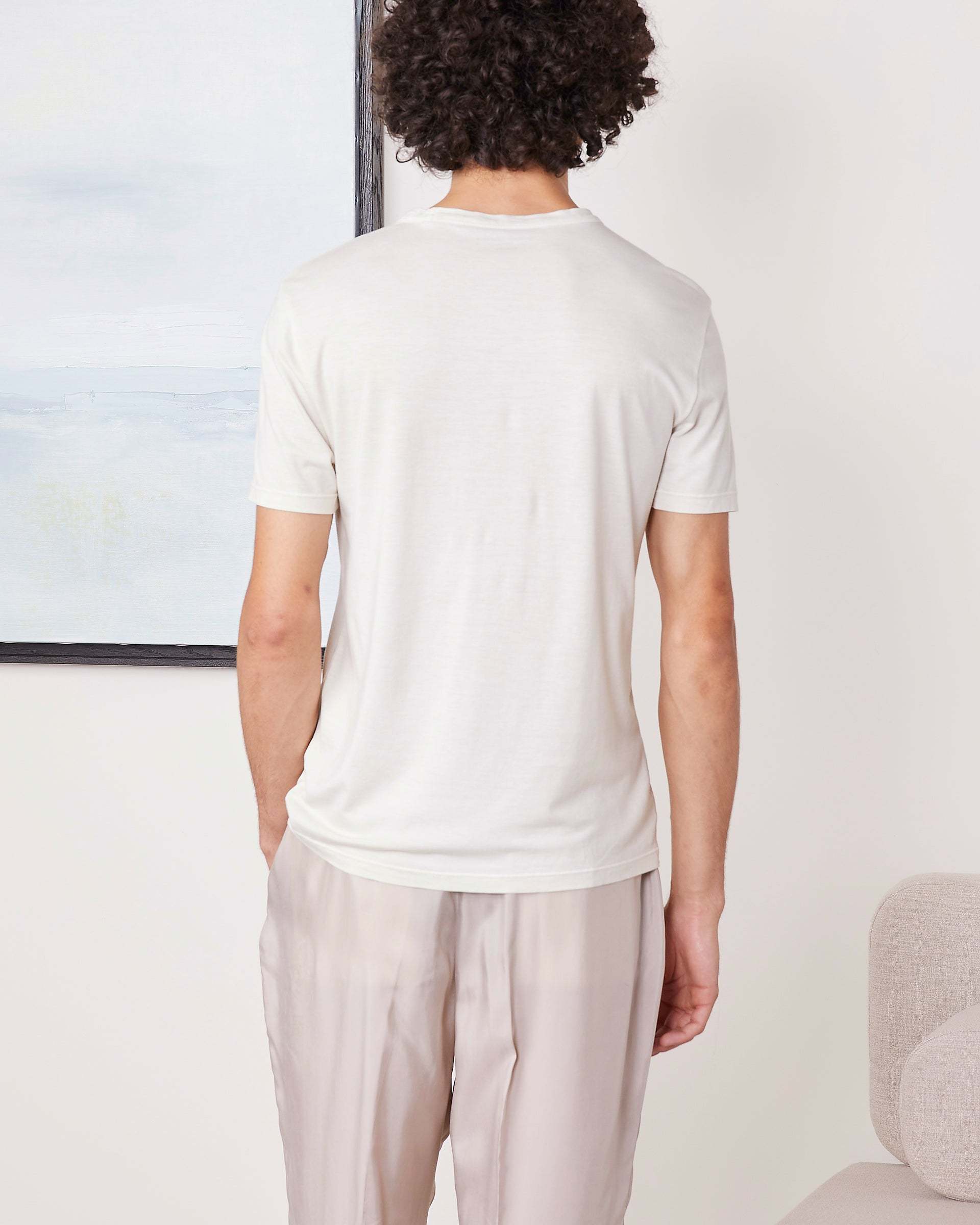 OFFICINE GENERALE CHEST-POCKET T-SHIRT