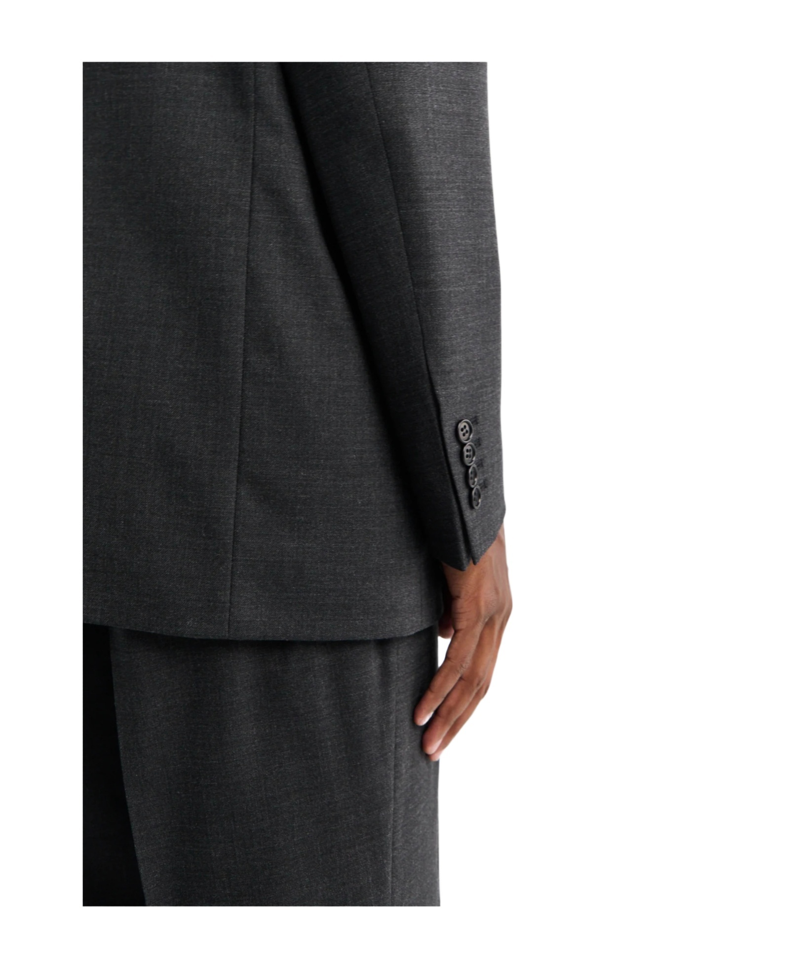 Sunflower Single-breasted Blazer In Gray