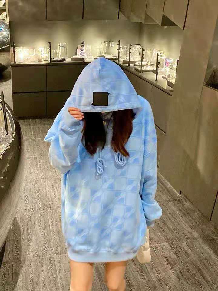 We11 Done Printed Pattern Sweater In Blue