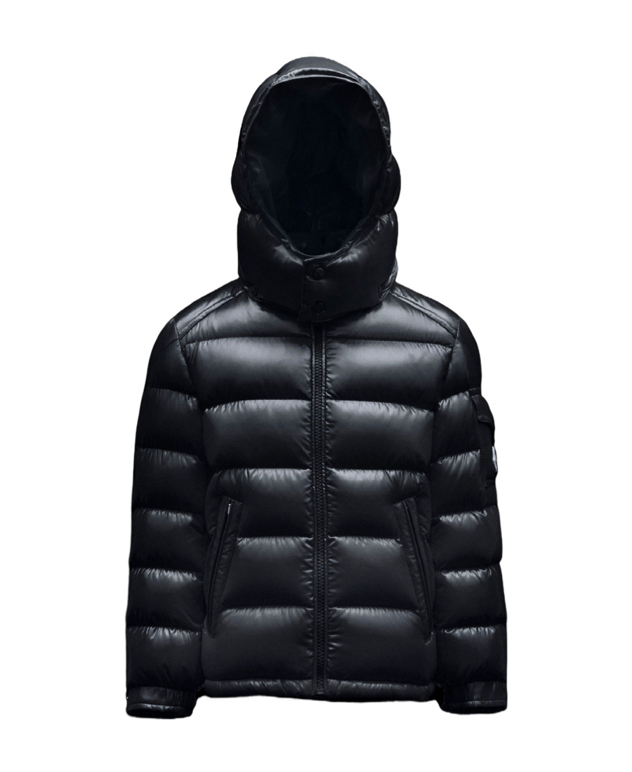 Moncler Enfant Maya Down Jacket In Blue