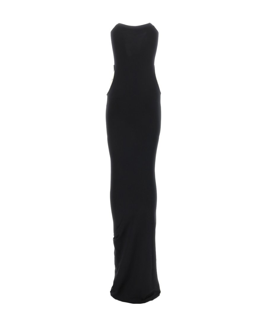 Wolford Fatal Cut Out Midi Dress In Black