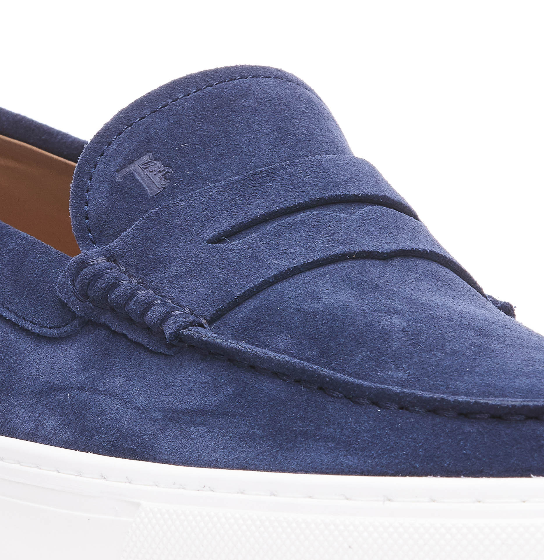 TOD'S GOMMINO SUEDE PENNY LOAFERS