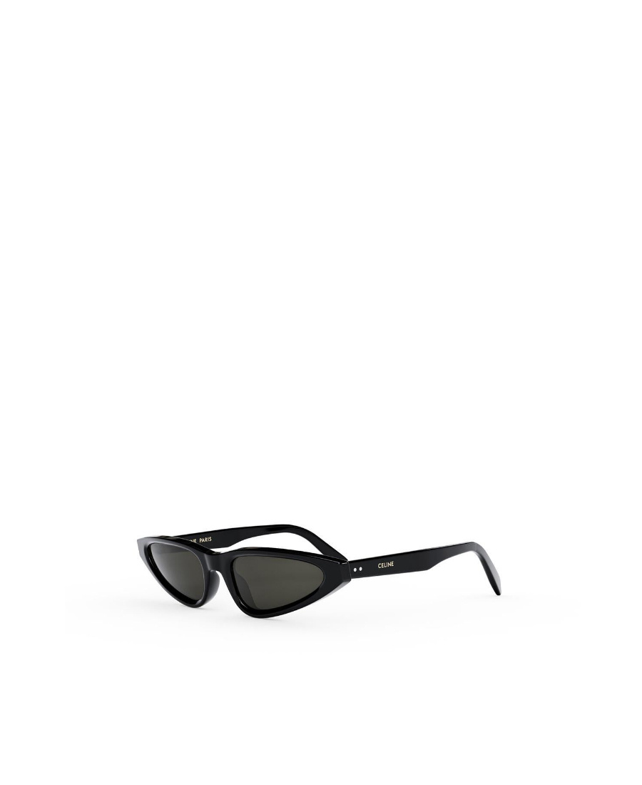 Celine Slim Cat Eye-frame Sunglasses In Black