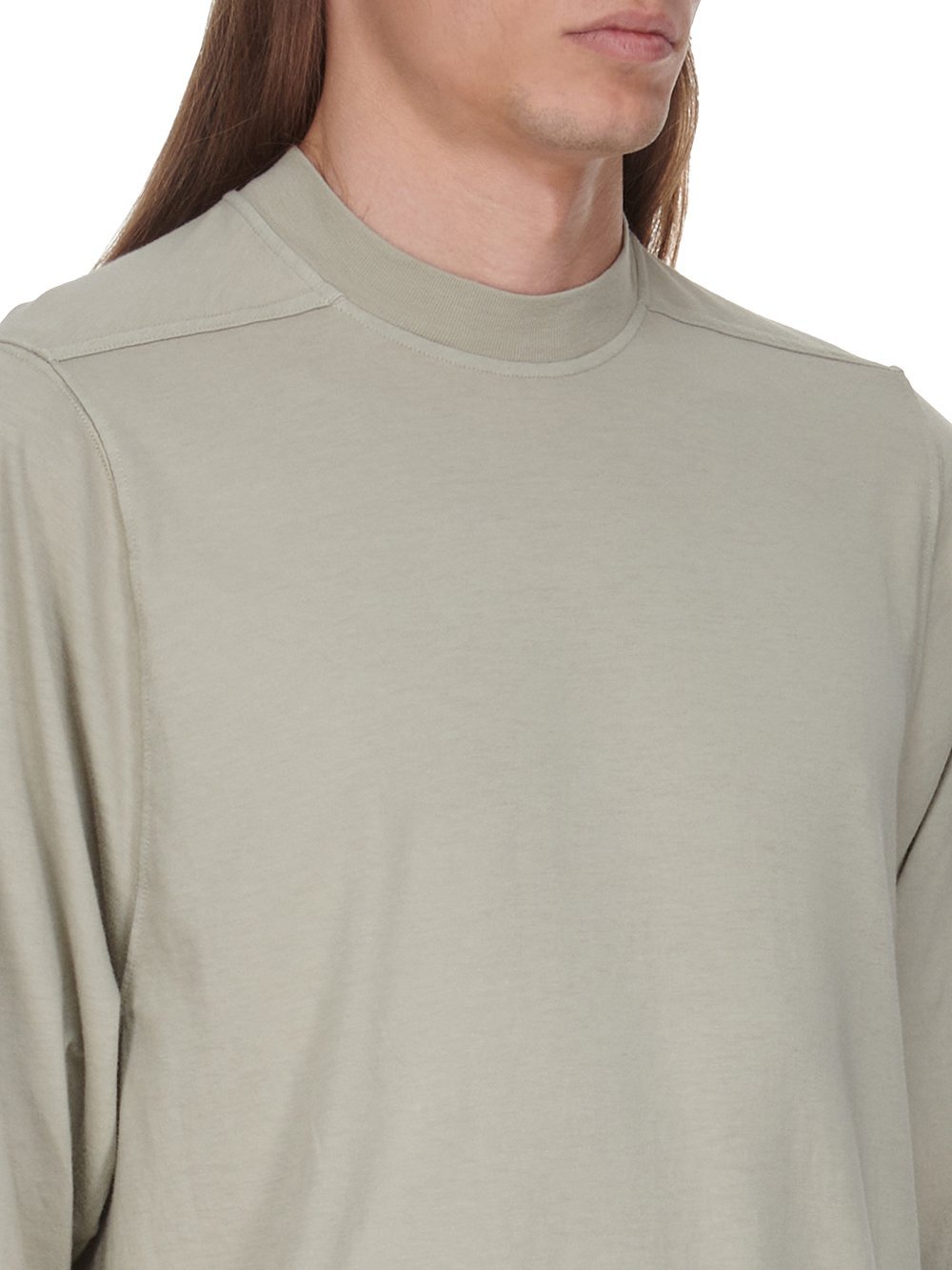 Rick Owens Drkshdw Jumbo Ss T-shirt In Gray