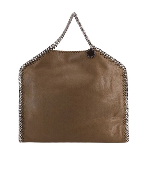 Stella Mccartney Falabella Shaggy Deer Shoulder Bag In Green