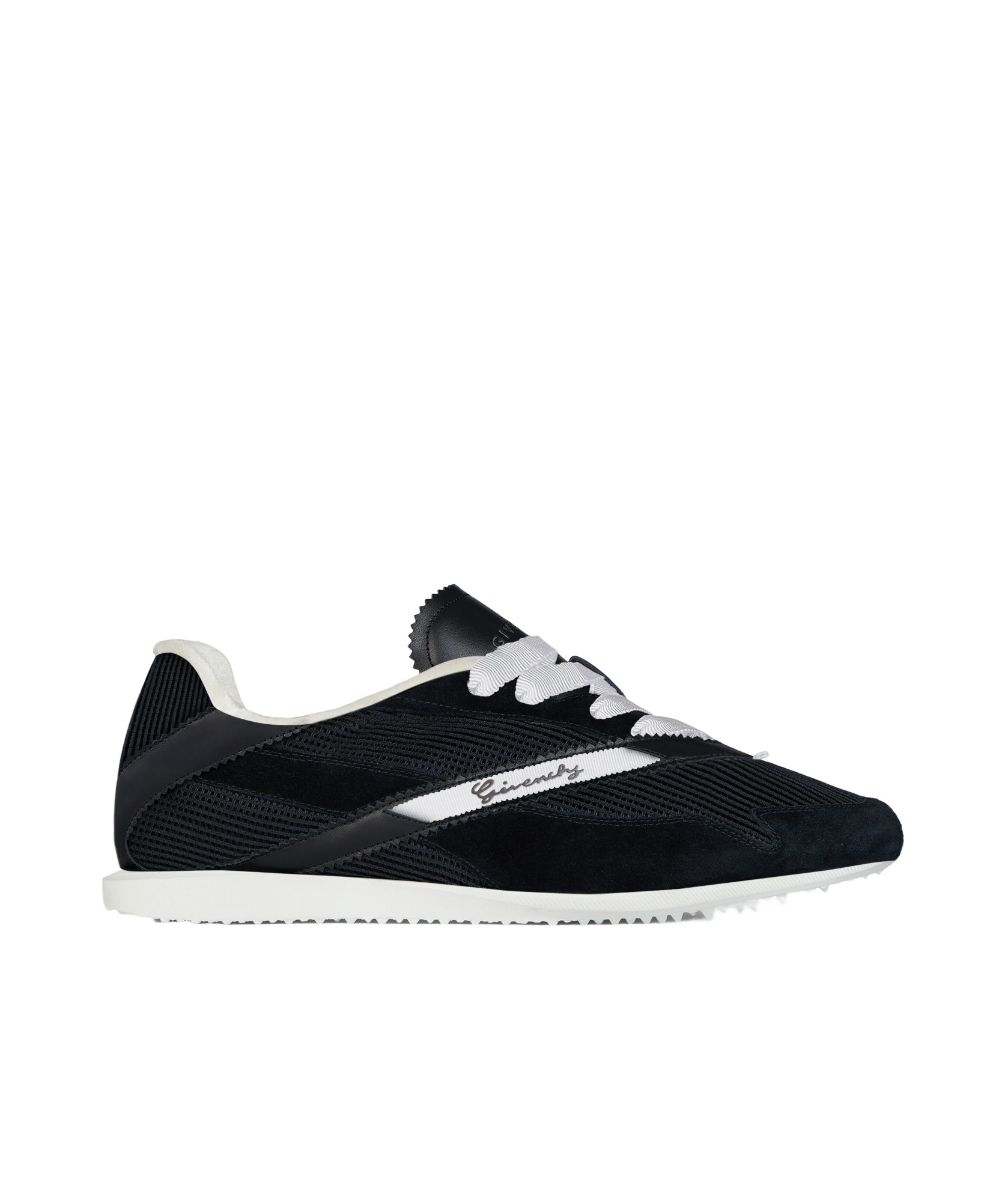 Givenchy Low-top Mesh Sneakers In Black