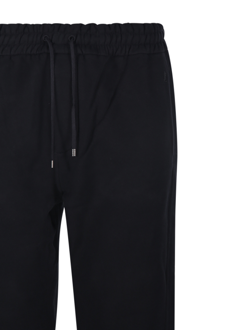 Saint Laurent Glossy-finish Track Pants In Black