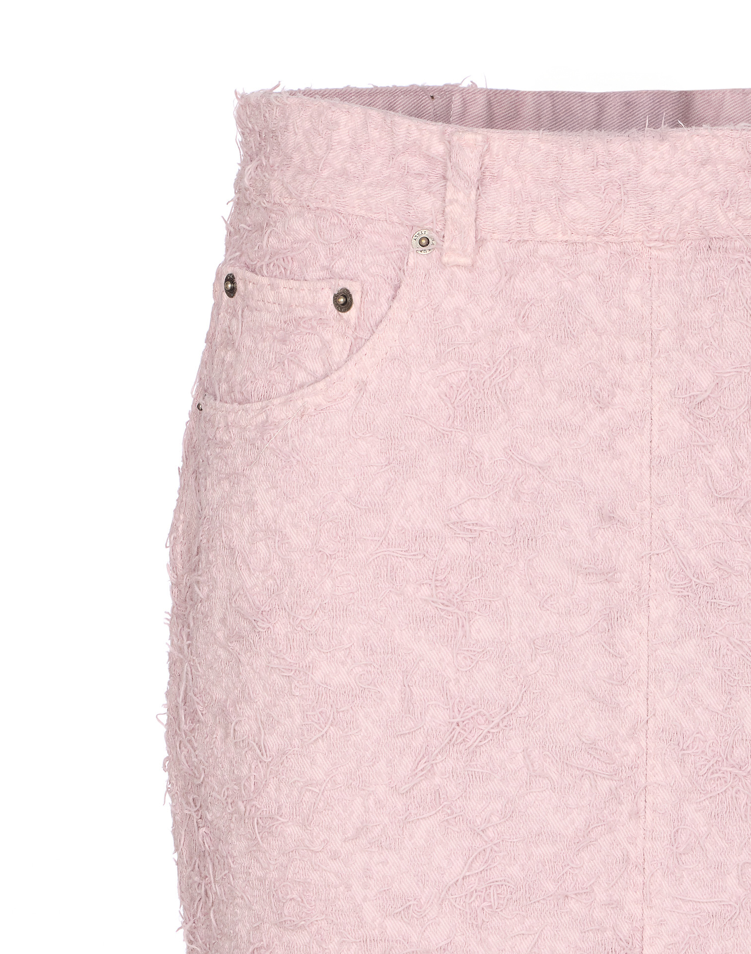 Haikure Midi Skirt With Pockets And Slit In Pink
