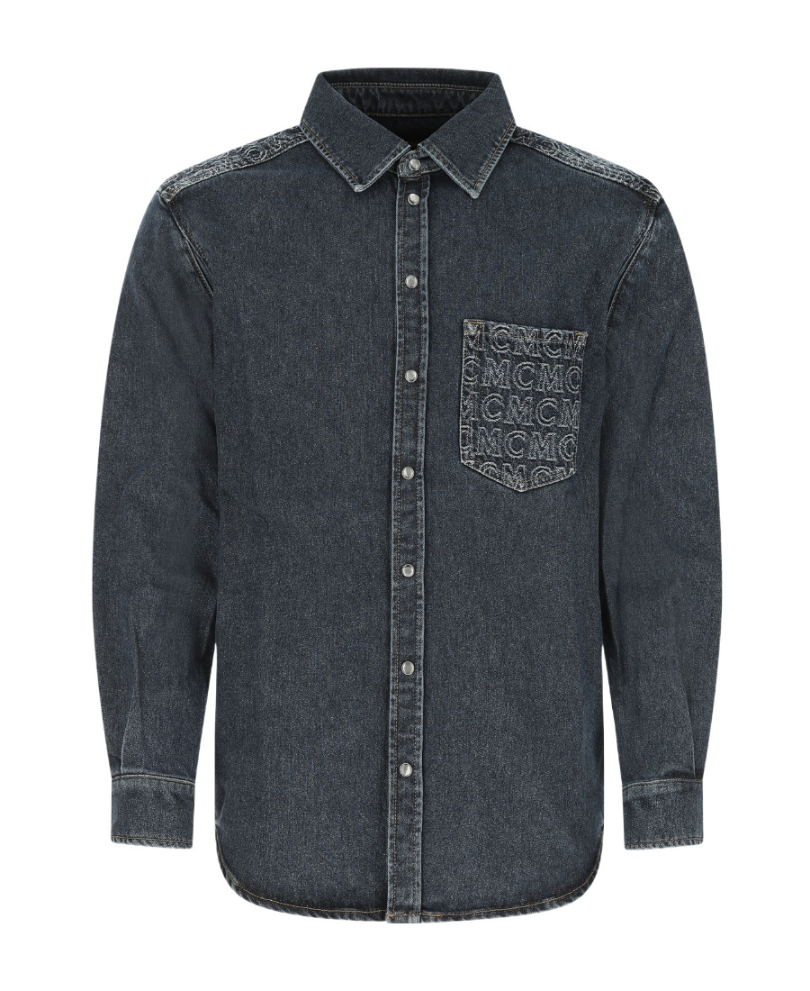 Mcm Camicia In Black