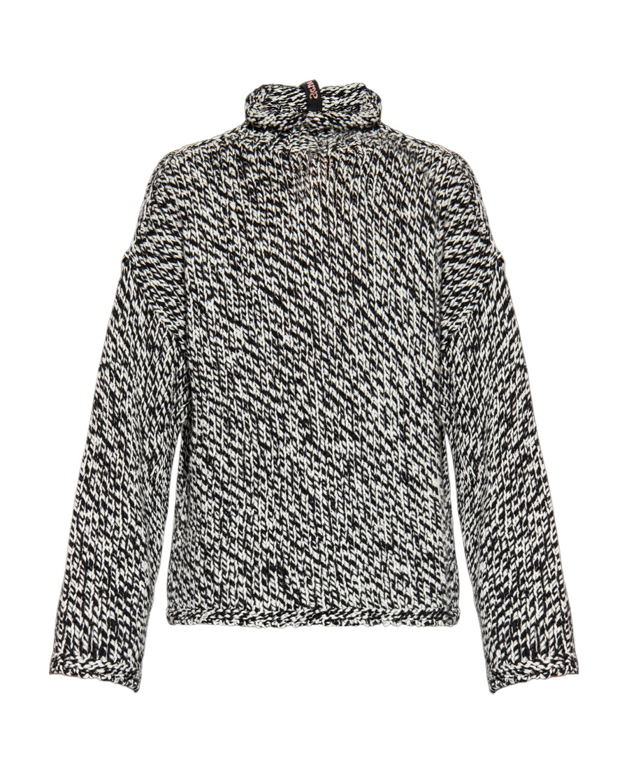 Acne Studios Long-sleeved Sweater In Gray