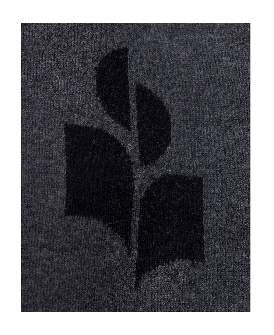 Isabel Marant Étoile Enzo Intarsia-knit Roll-neck Jumper In Black
