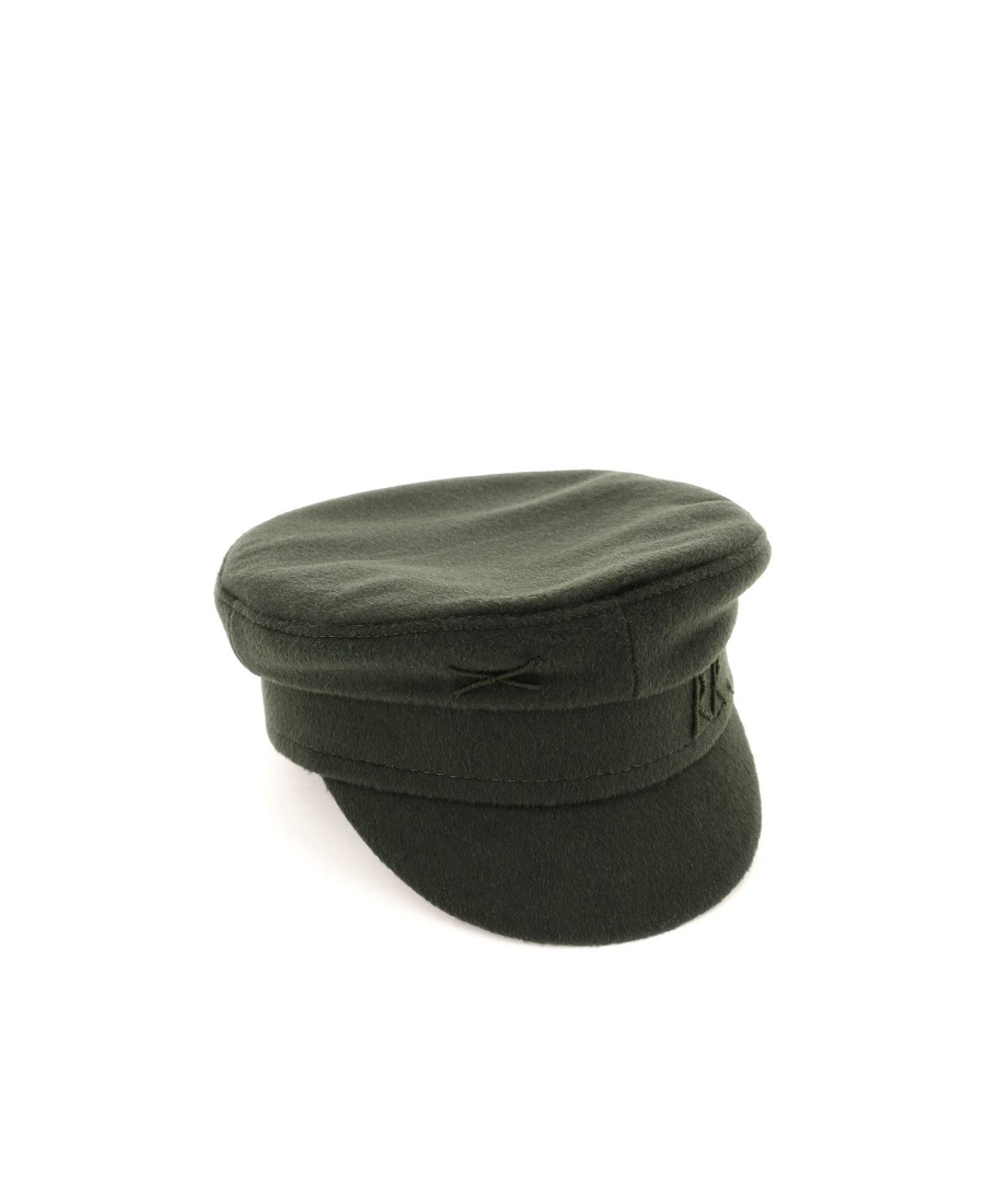 Ruslan Baginskiy Logo-embroidered Baker Boy Cap In Black