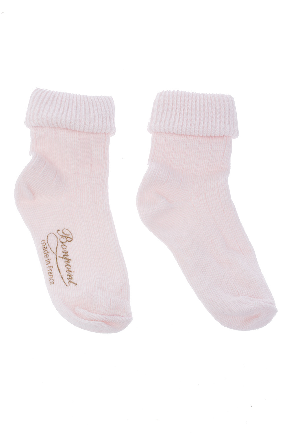 Bonpoint Logo Socks In White