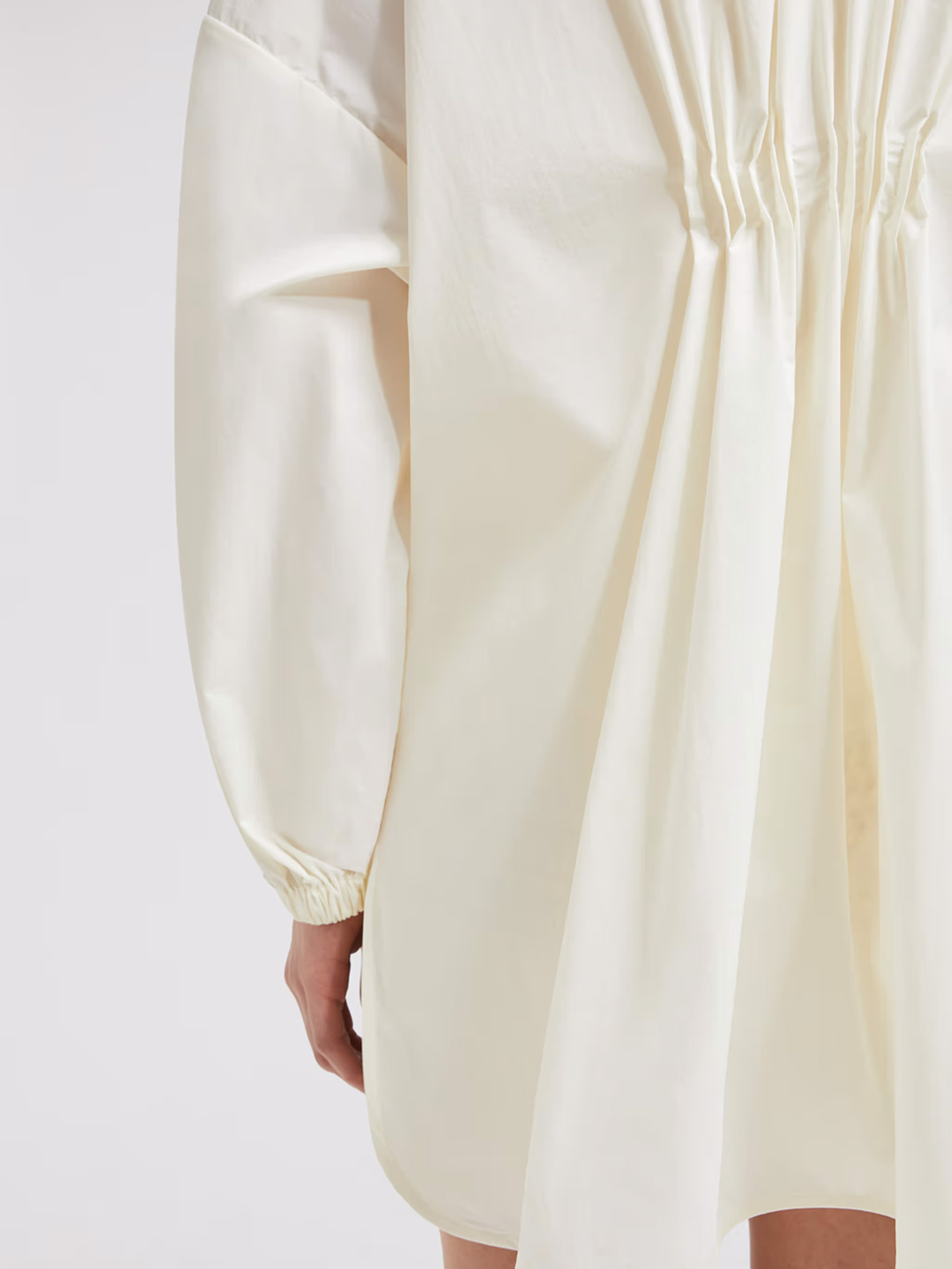 Moncler Water-repellent Shirt With Removable Hood In White