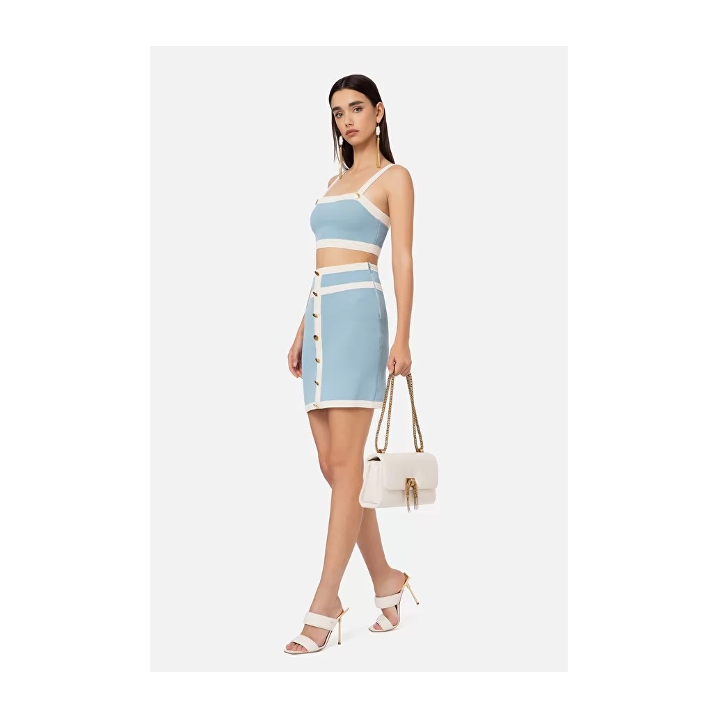 Elisabetta Franchi High Waist Skirt