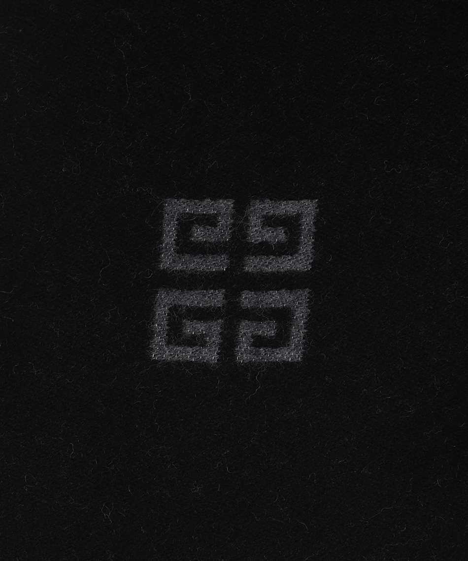Givenchy Logo Scarf In Black