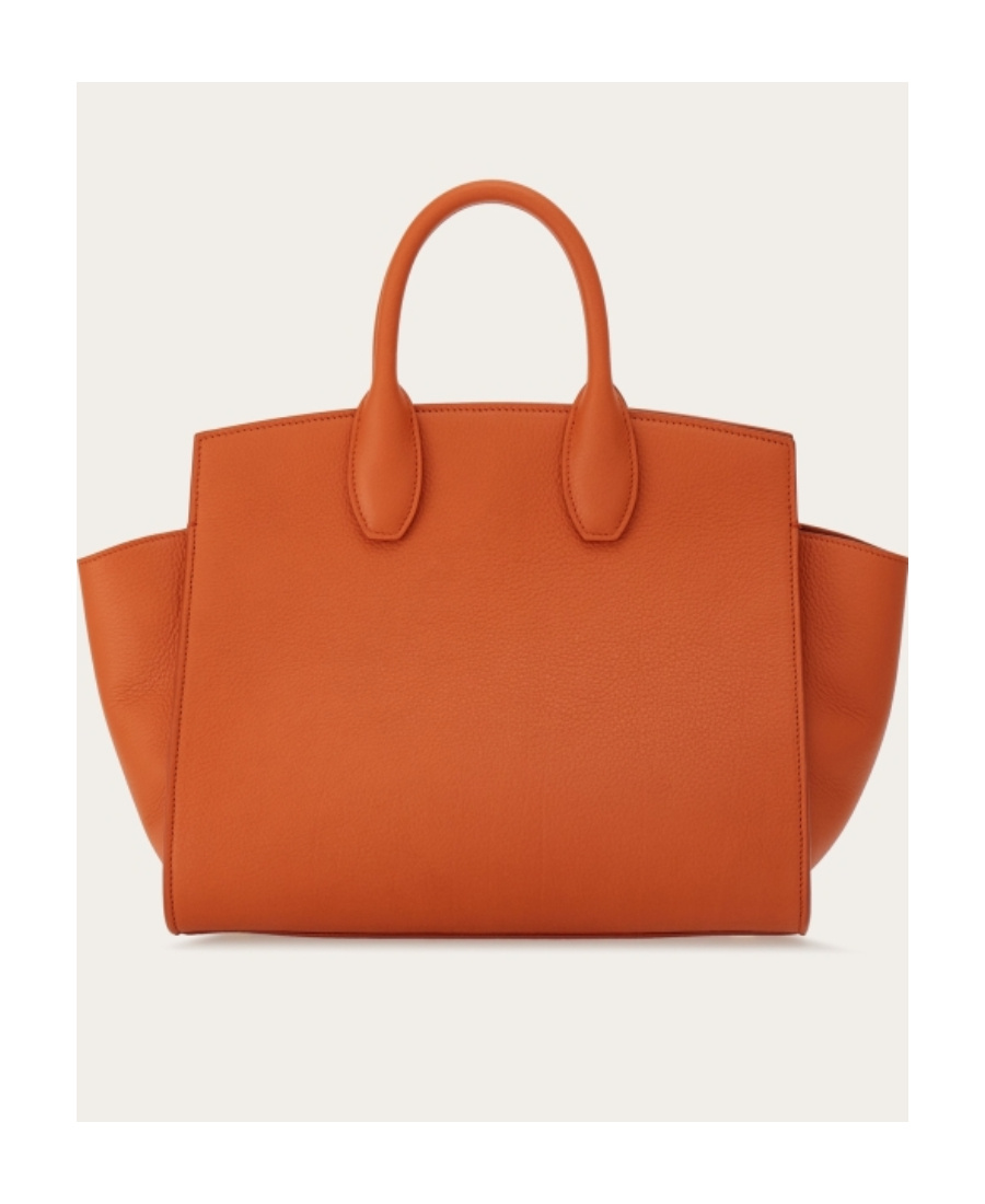 Ferragamo Studio Soft Handbag In Brown