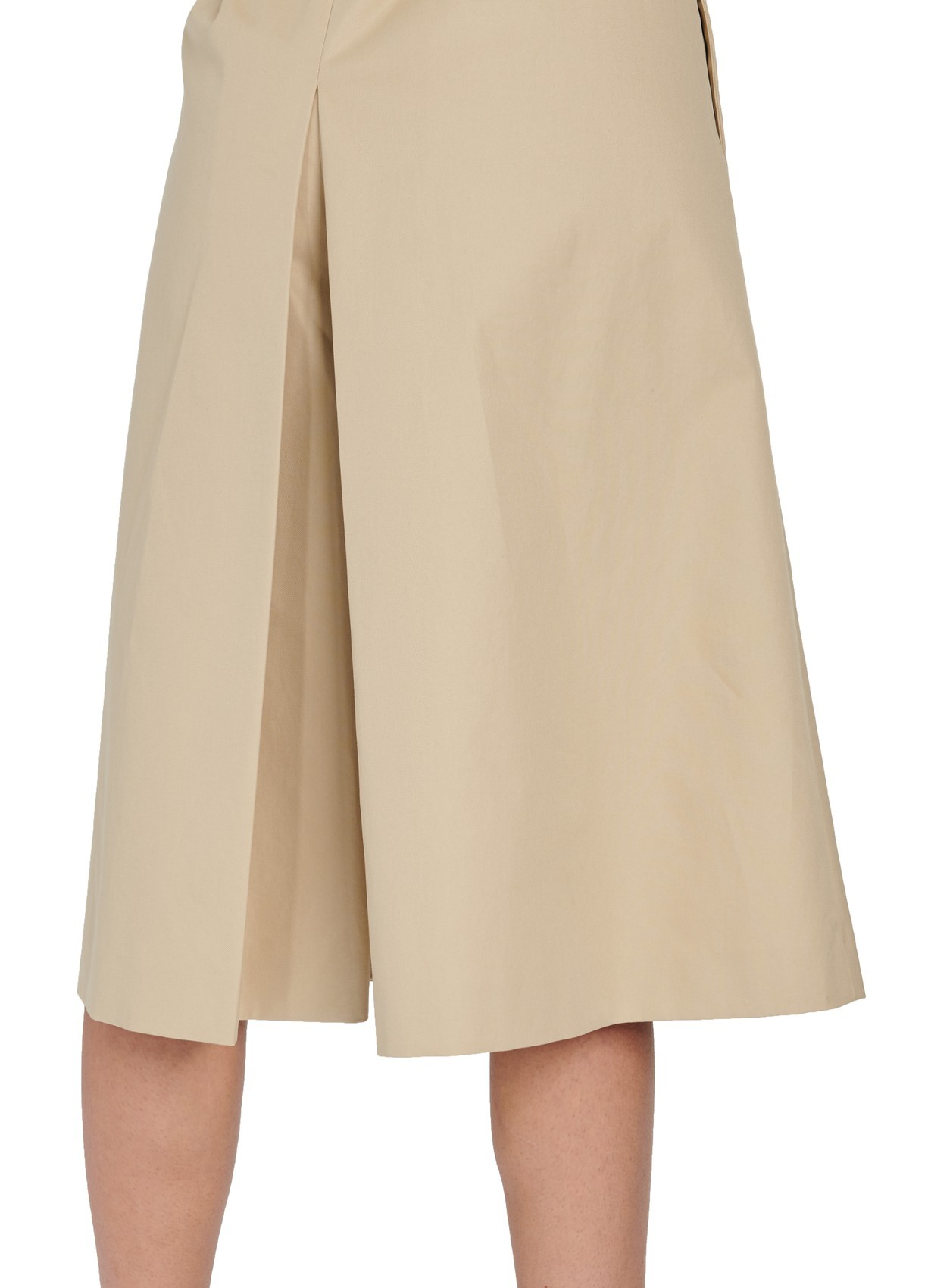 Maison Margiela Cropped Trench Jumpsuit In Nude