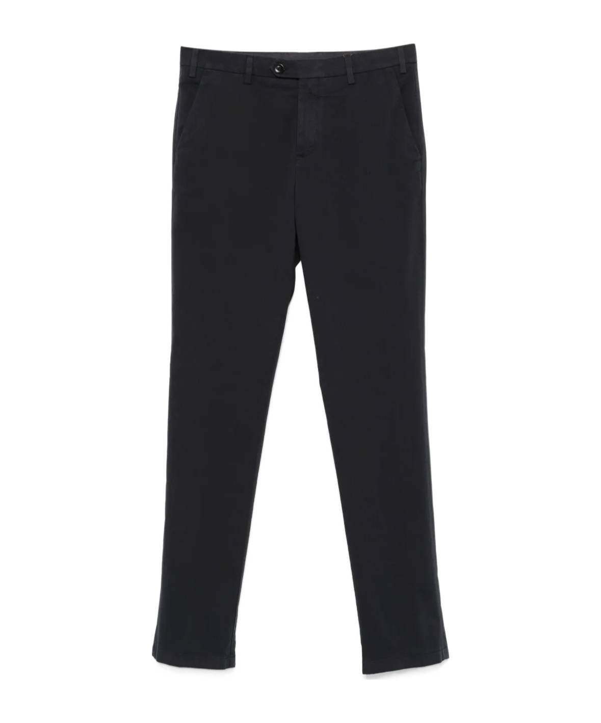 Canali Casual Pants With Belt Loops In Black