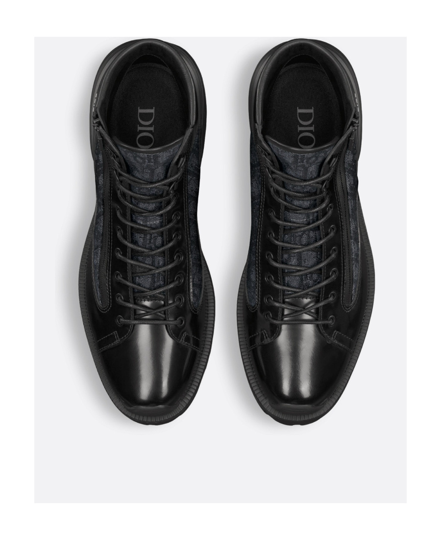 Dior Combat Ankle Boots Men In Black