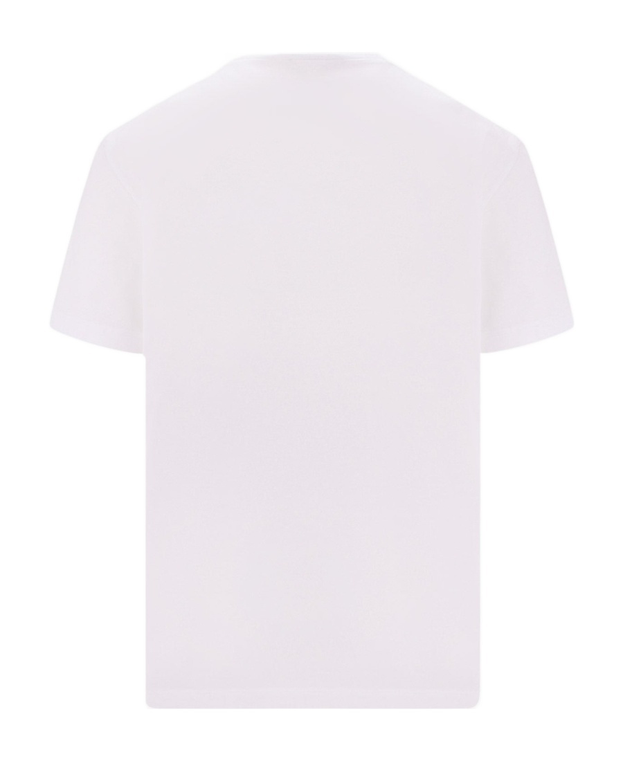 Shop Dsquared2 Logo-print Cotton T-shirt In White