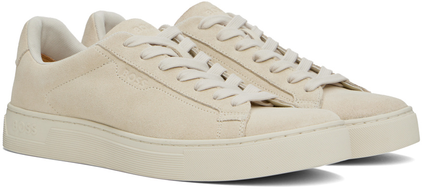 Hugo Boss Round Toe Low-top Casual Shoes