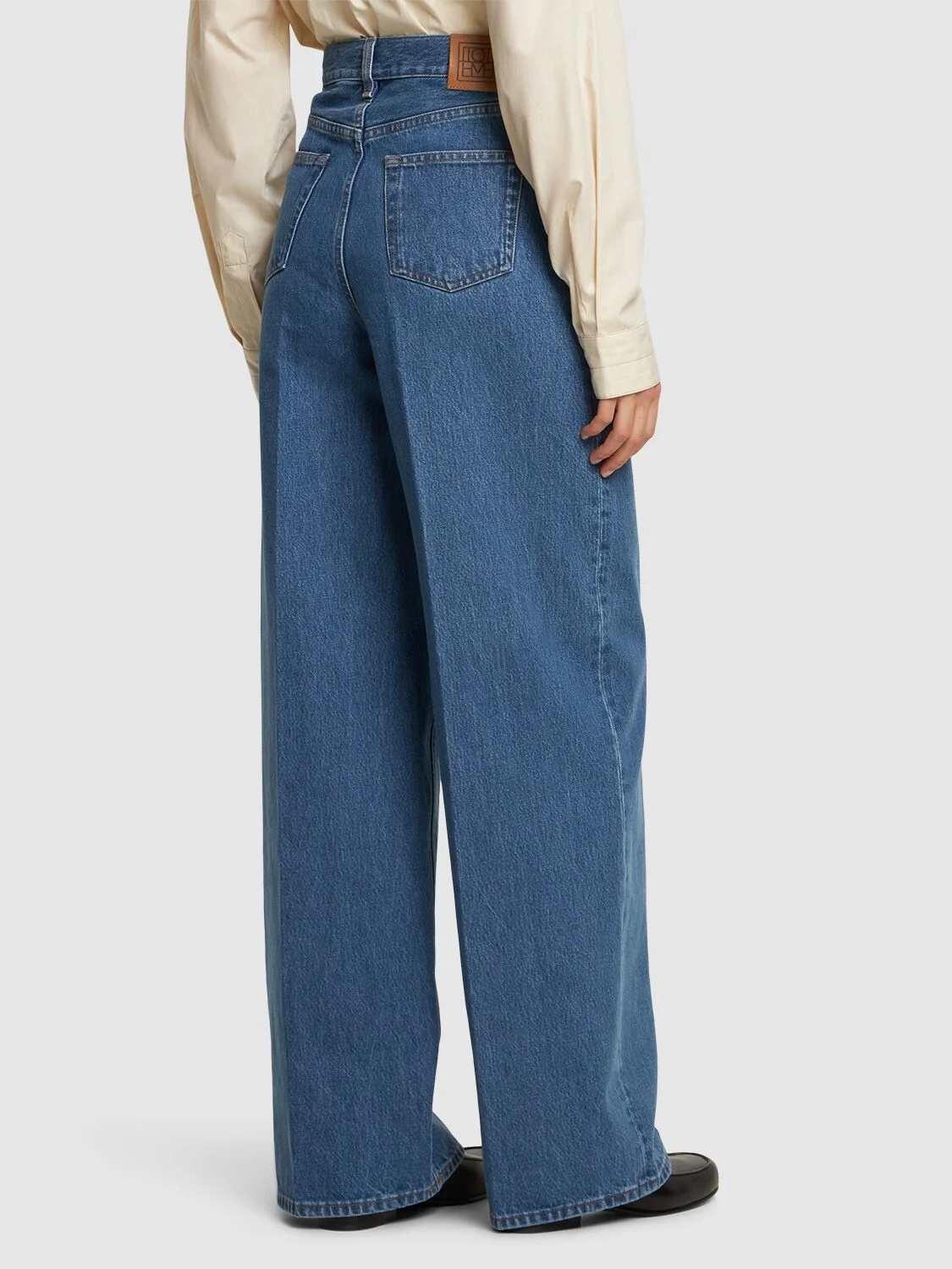 Totême Five-pocket Wide-legged Jeans