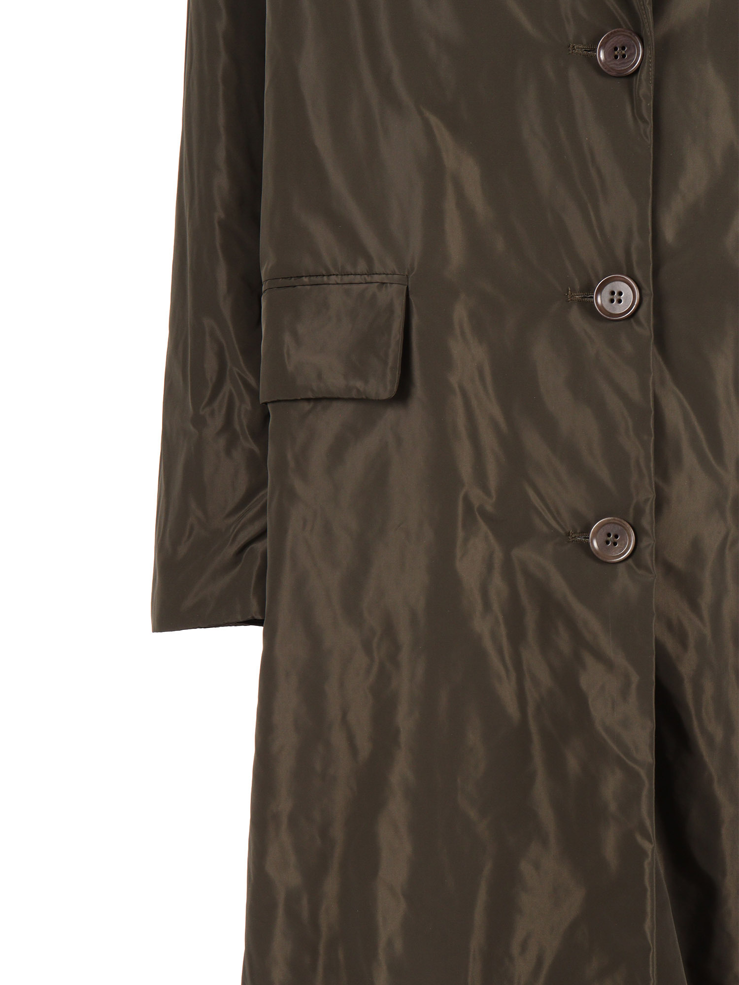 Aspesi Button-front Flap Pocket Coat In Black
