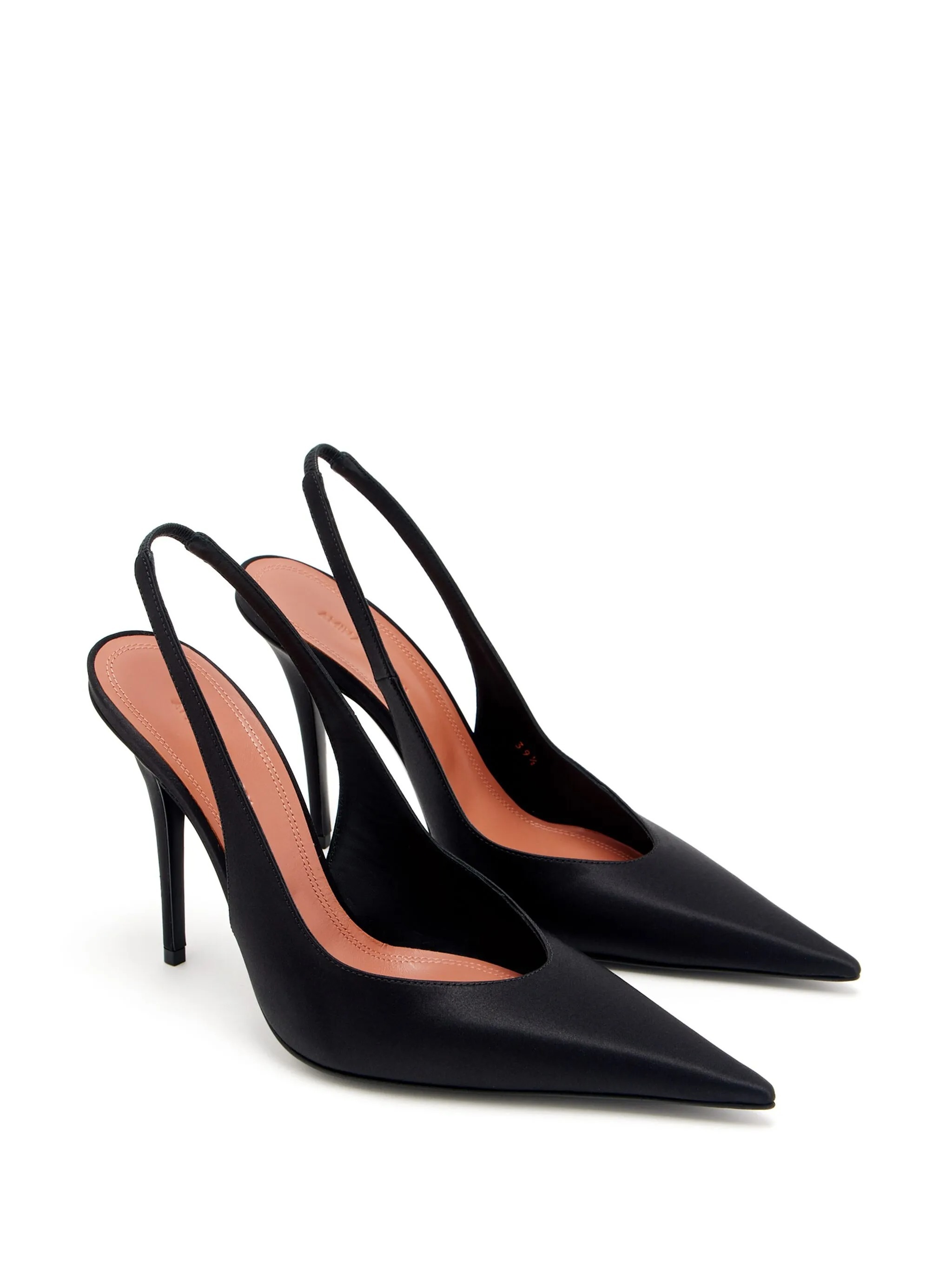 Amina Muaddi Pointed High Heels In Black