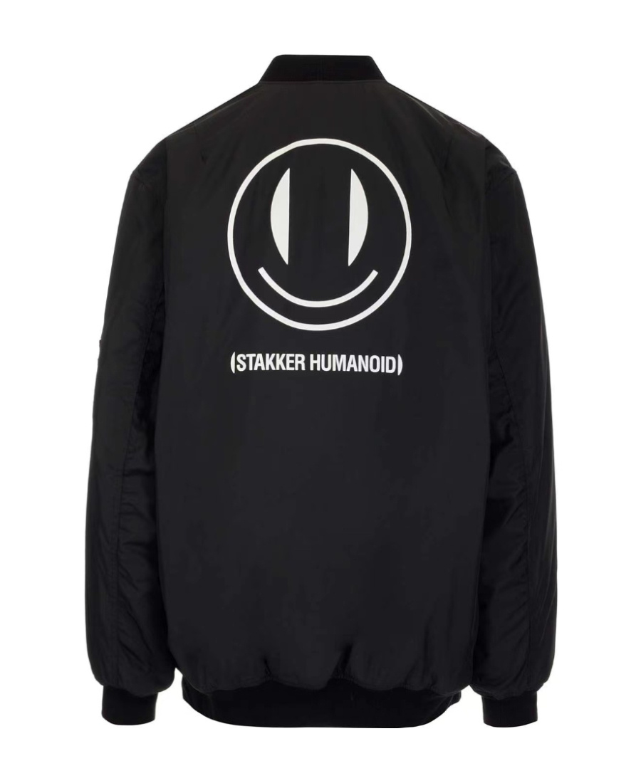 Raf Simons Zipper Casual Jacket In Black