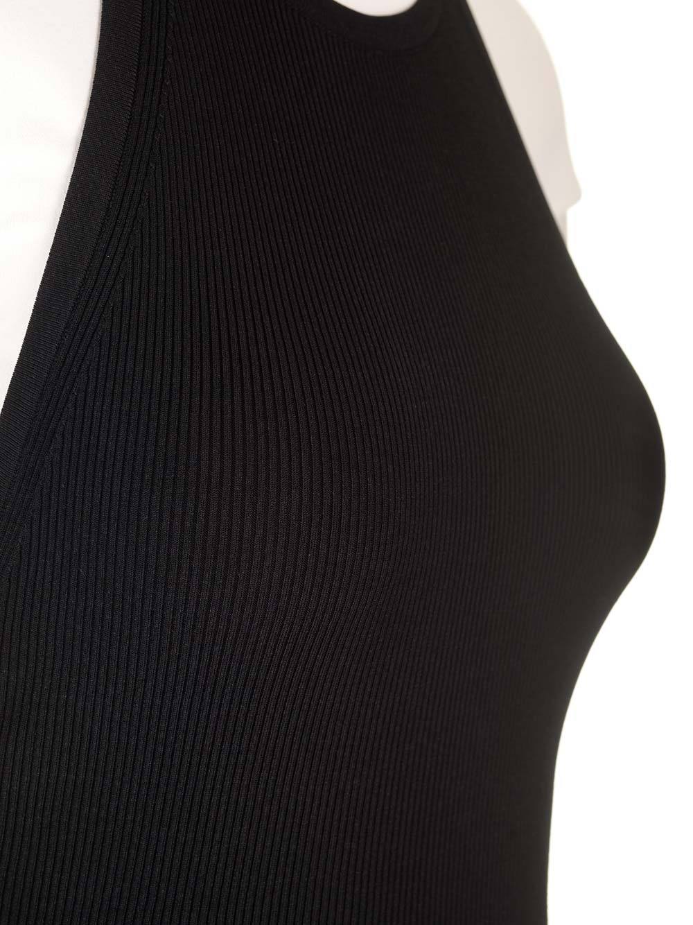Ferragamo Colorblock Layered Cap-sleeve Midi Dress In Black
