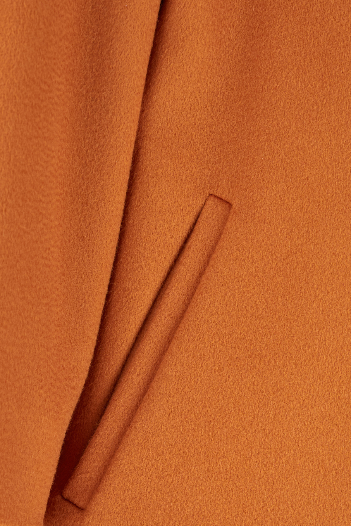 Max Mara Newmang Orange Coat In Orange