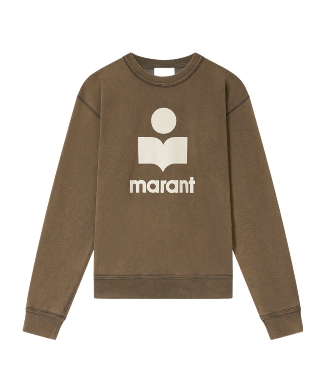 Isabel Marant "mikoy" Sweatshirt With Logo In Brown