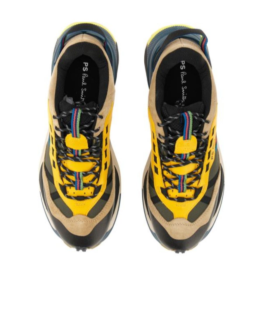 PS BY PAUL SMITH LOW-TOP PANELLED SNEAKERS