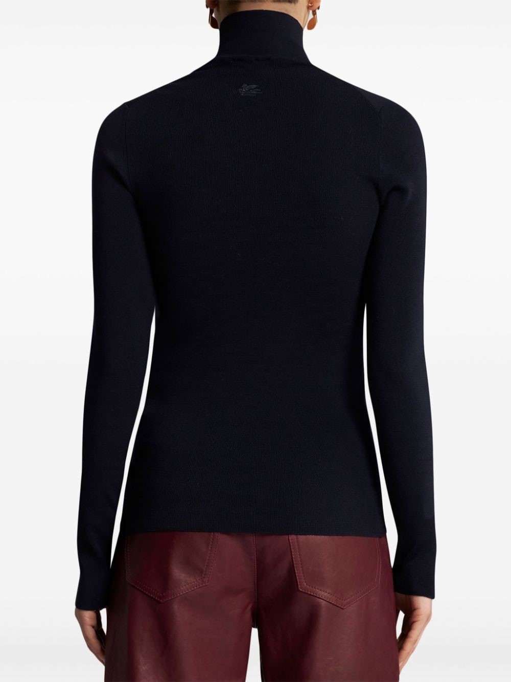 Etro High-neck Sweater In Black