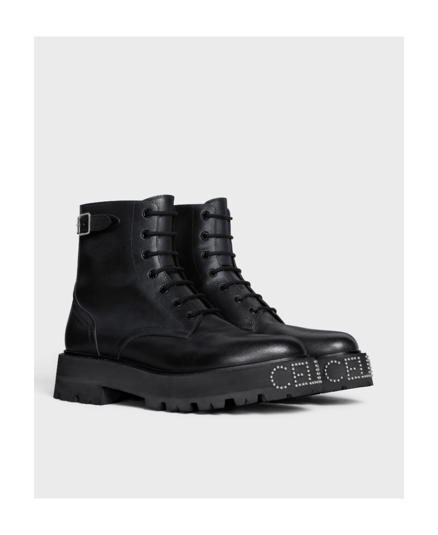 Celine Bulky Boots In Black