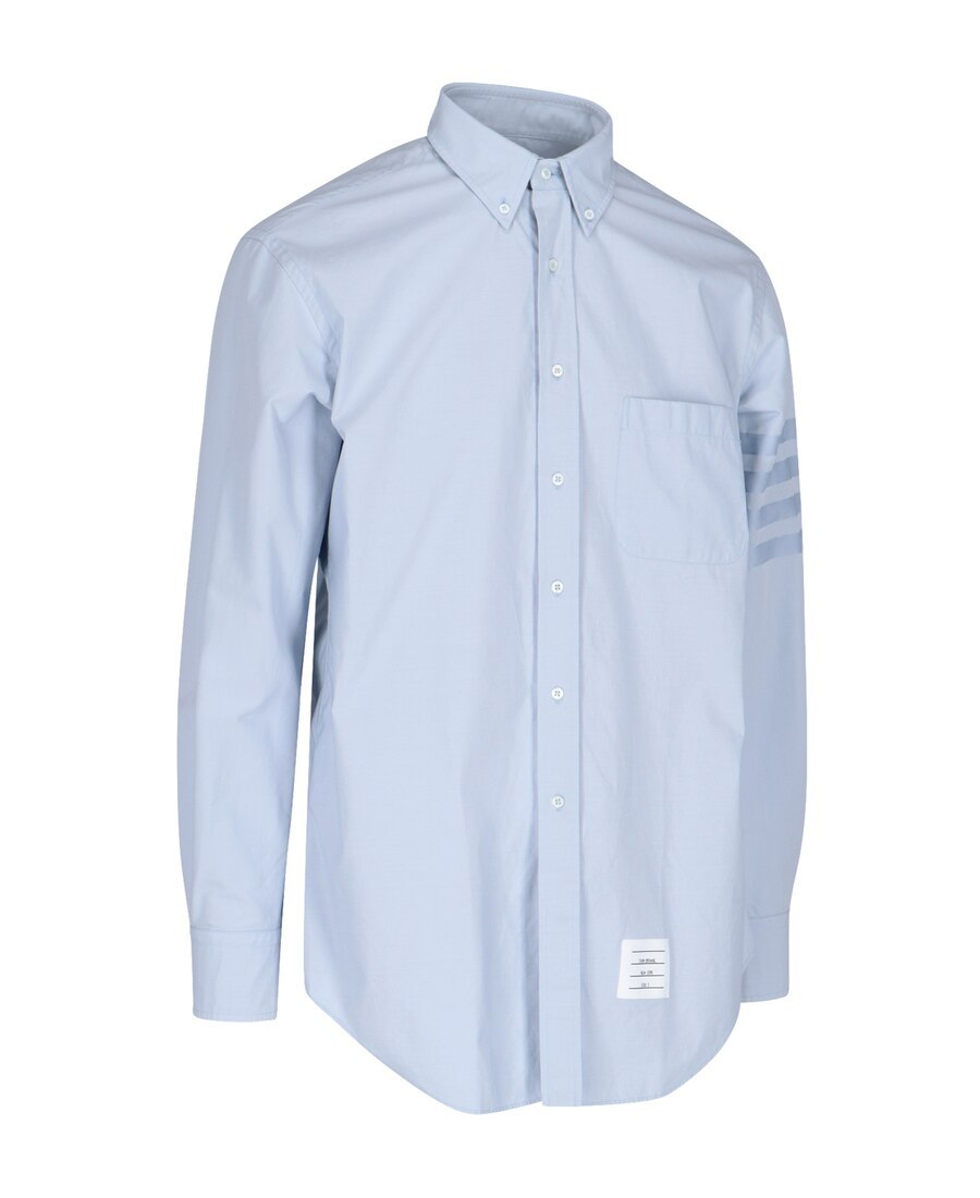 Thom Browne 'oxford Signature Striped Shirt In