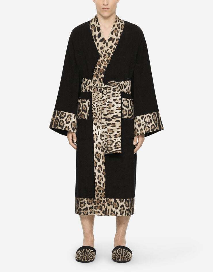 DOLCE & GABBANA DOLCE  GABBANA TERRY BATHROBE