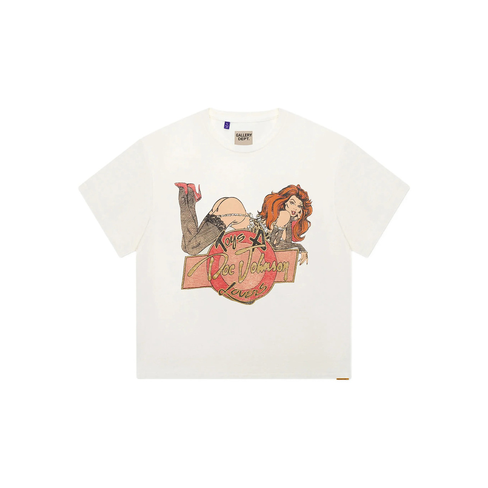 Gallery Dept. Short-sleeved T-shirt In White