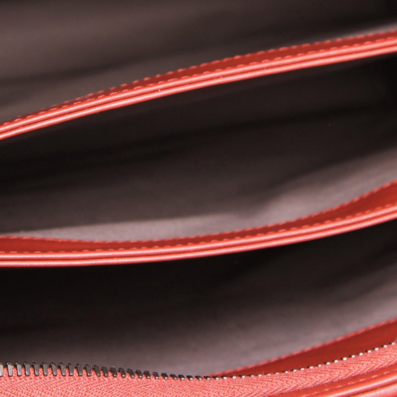 Bottega Veneta Knitted Handbag In Red