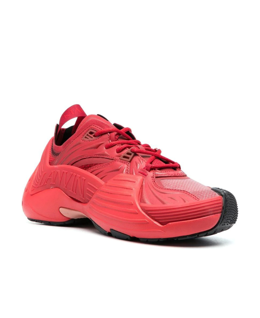 Lanvin Red Flash-x Sneakers In Red